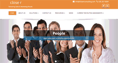 Desktop Screenshot of closerconsulting.com