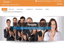 Tablet Screenshot of closerconsulting.com